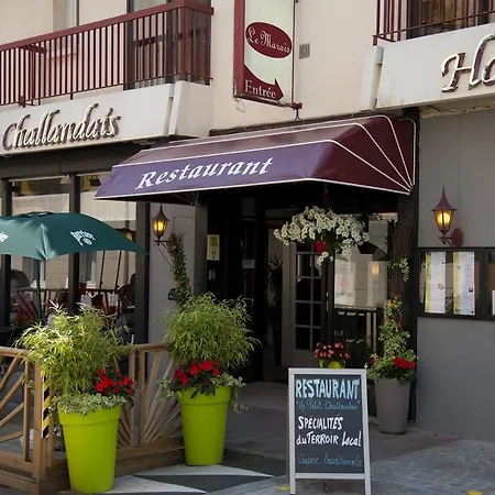 酒店 Le Marais Restaurant Au Petit Challandais 沙朗